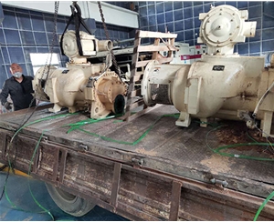 鶴煤集團登?？諌簷C大修項目現(xiàn)場